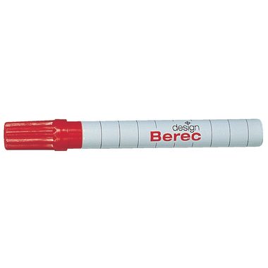 Berec, BEREC Whiteboard Marker 1-4mm 952.10.02 rot Klassiker
