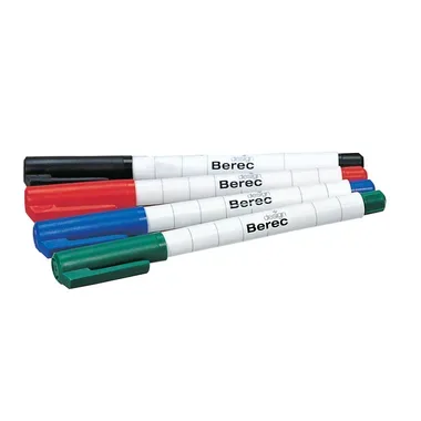 Berec, BEREC Whiteboard Marker schmal 1mm 956.04.99 4er Etui