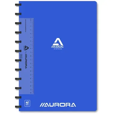 ADOC, ADOC Notizheft A4 6099.741 kariert blau