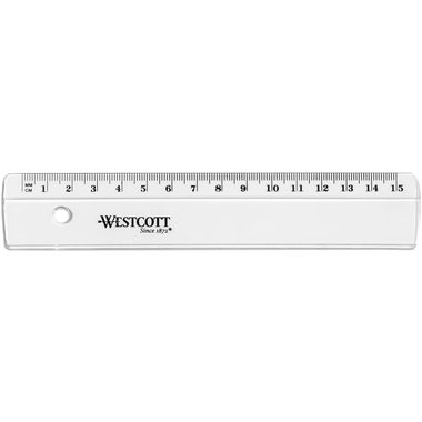 WESTCOTT, WESTCOTT Kunststofflineal 15cm E10150 BP