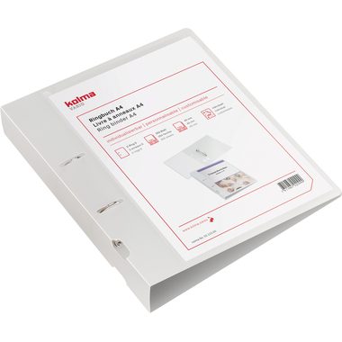 Kolma, KOLMA Ringbuch Vario KolmaFlex A4 02.122.00 farblos, 2-Ring 40mm