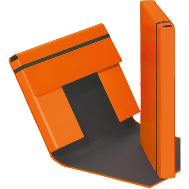 PAGNA, PAGNA Sammelbox Trend A4 21308-09 Gummizugverschluss orange