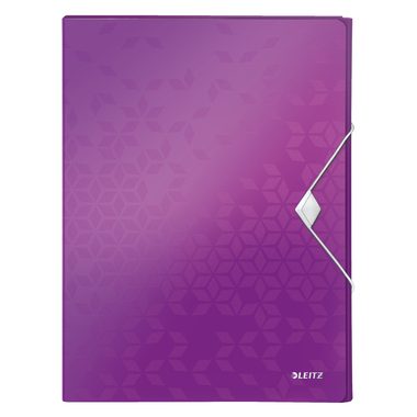 Leitz, LEITZ Ablagebox WOW PP 46290062 violett 250x330x37mm