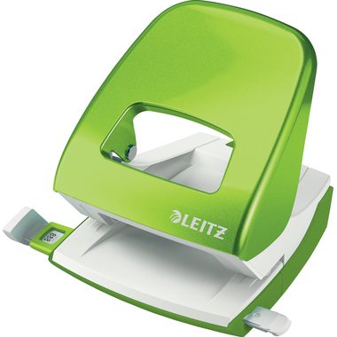 Leitz, LEITZ B&uuml;rolocher NewNeXXt 5008-10-54 gr&uuml;n f&uuml;r 30 Blatt