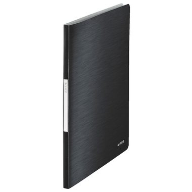 Leitz, LEITZ Sichtbuch Style PP A4 39590094 satin schwarz 40 H&uuml;llen