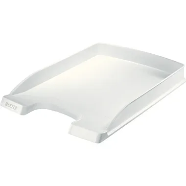Leitz, LEITZ Plus Briefkorb, flach A4 52370001 weiss