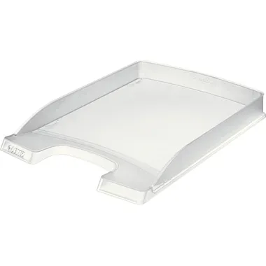 Leitz, LEITZ Plus Briefkorb, flach A4 52370003 frost