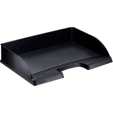 Leitz, LEITZ Briefkorb Jumbo Plus quer 52180095 schwarz