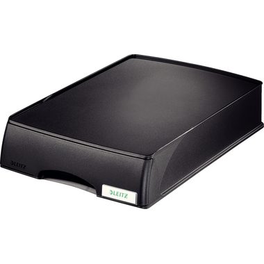 Leitz, LEITZ Plus Briefkorb A4 5210095 schwarz