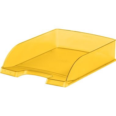 Leitz, LEITZ Briefkorb Plus A4 52270010 gelb frost
