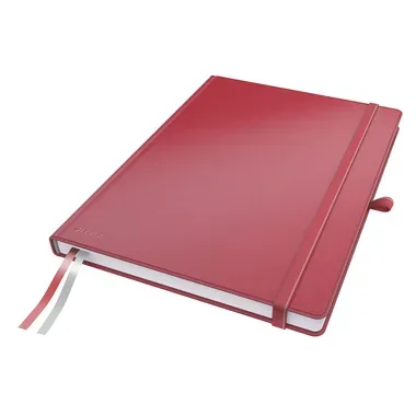 Leitz, LEITZ Notizbuch Complete A4 44710025 kariert rot