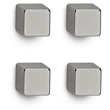 Maul, MAUL Neodym-W&uuml;rfelmagnet 10x10x10mm 6169296 Set, 3,8kg 4 St&uuml;ck
