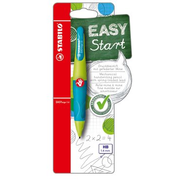 STABILO, STABILO EASYergo Start R 1,4mm B-46902-5 neongelb/hellblau