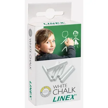 Linex, LINEX Tafelkreiden 100412172 weiss 10 St&uuml;ck