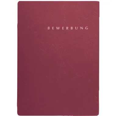 PAGNA, PAGNA Bewerbungsmappe Select 22002-01 rot, 3-teilig