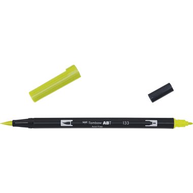 Tombow, TOMBOW Dual Brush Pen ABT 133 chartreuse
