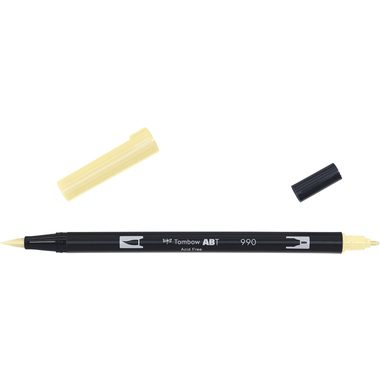 Tombow, TOMBOW Dual Brush Pen ABT 990 light sand