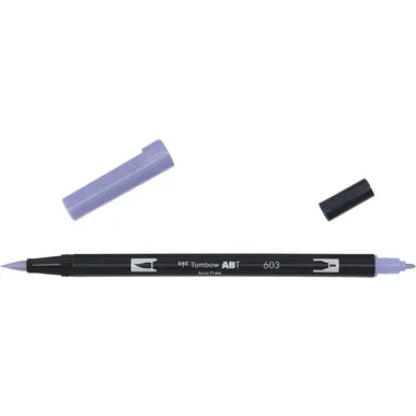 Tombow, TOMBOW Dual Brush Pen ABT 603 periwinkle