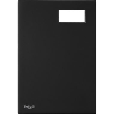 Biella, BIELLA Unterschriftenmappe A4 34342002 schwarz 20-teilig