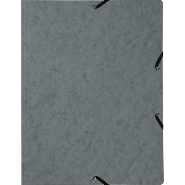Biella, BIELLA Gummibandmappe A4 178401.25 grau, 355gm2 200 Bl.