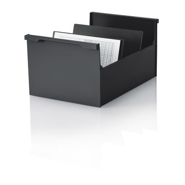 Styro, STYRO Karteikasten quer A5 30-532.90 oeko schwarz