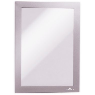 DURABLE, DURABLE Sichtfenster Duraframe 4871/23 silber, selbstklebend 2 Stk.
