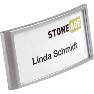 DURABLE, DURABLE Namensschild CLASSIC 75x34mm 854223 10 St&uuml;ck mit Magnet