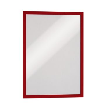 DURABLE, DURABLE Sichtfenster Duraframe 487303 rot, selbstklebend 2 St&uuml;ck