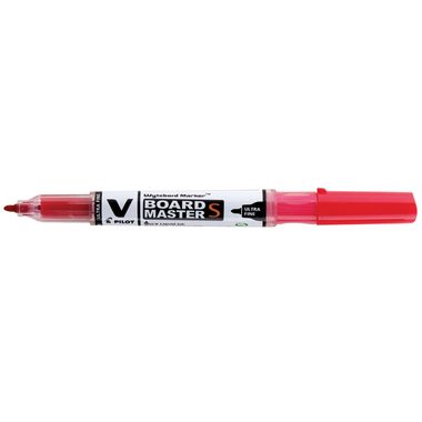Pilot, PILOT Whiteboard Marker 0,8mm WBMAVSUFB rot V-Board Master S UF