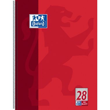 OXFORD, OXFORD Collegeblock A4+ 100050361 kariert, 90g 80 Blatt