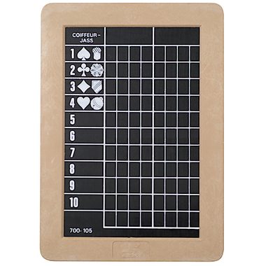 Neutral, NEUTRAL Jasstafel Coiffeur 3A014289 16,5&times;23,5cm Schiefer