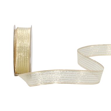SPYK, SPYK Band Cubino 15mm/4m 2350.1564 gold, brilliant