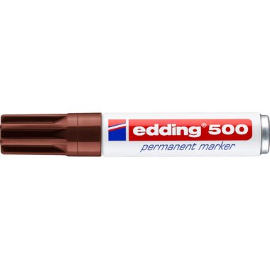 edding, EDDING Permanent Marker 500 2-7mm 500-7 braun