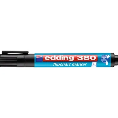 edding, EDDING Flipchart Marker 380 1,5-3mm 380-1 schwarz