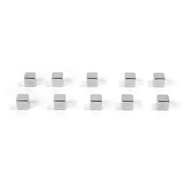 trendform, TRENDFORM Magnete KUBIQ TF19B 10er Set silber