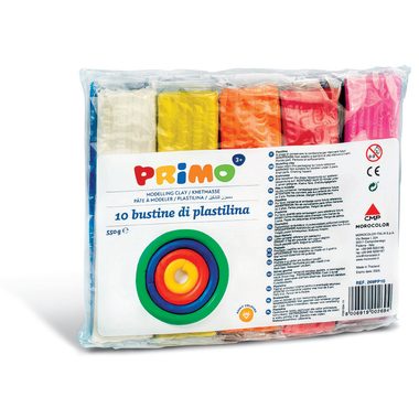 MOROCOLOR, MOROCOLOR Knetmasse Primo 269PP10 10x55g ass.