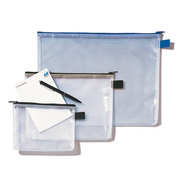 Rexel, REXEL Carry Mesh Bags A6 1300254 schwarz