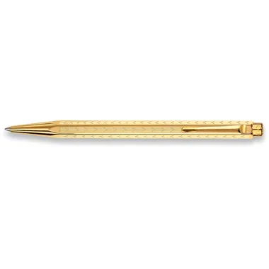 Caran d'Ache, CARAN D'ACHE Kugelschreiber 898.208 gold Ecridor Chevron