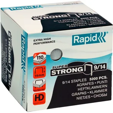 RAPID, RAPID Heftklammern 9/14mm 24871500 5000 St&uuml;ck