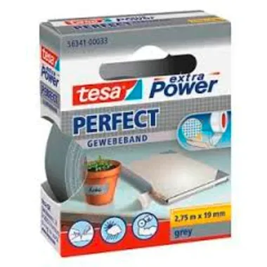 tesa, TESA Extra Power Perfect 2.75mx19mm 563410003 Gewebeband. grau
