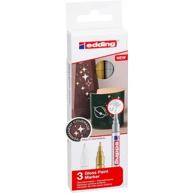 edding, edding Lackmarker e-751 Filzspitze 1-2 mm