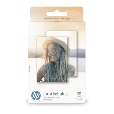 HP, HP ZINK Photo Paper 5,8x8,7 cm HPIZL2X320 Sprocket Plus 20 Blatt