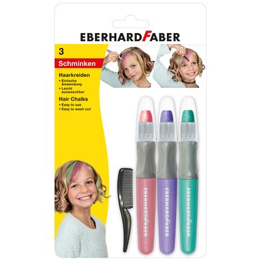 EBERHARD FABER, EBERHARD FABER Haarkreide Set 579202 Pastell