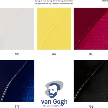 VAN GOGH Öl Farben 2820505 5x40 ml