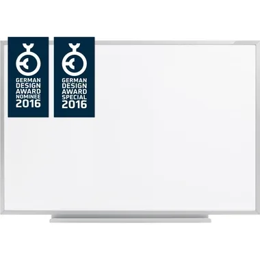magnetoplan, ferroscript®-Whiteboard, Stahlblech, emailliert, BxH 2400 x 1200 mm magnetoplan