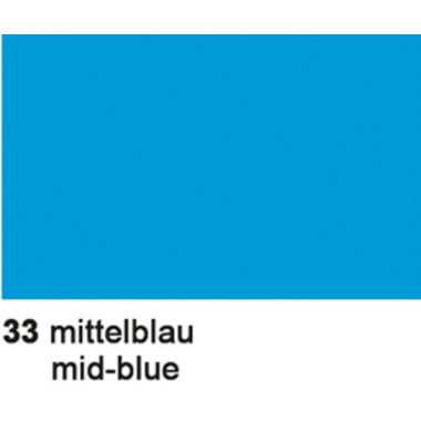 Ursus, URSUS Seidenpapier 50x70cm 4652233 mittelblau 25 Bogen