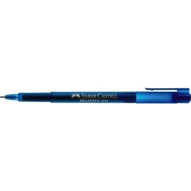 Faber-Castell, FABER-CASTELL Fineliner Broadpen 1554 0.8mm 155451 blau