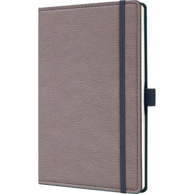 CONCEPTUM, CONCEPTUM Notizbuch A5 CO691 taupe, dots 194 Seiten