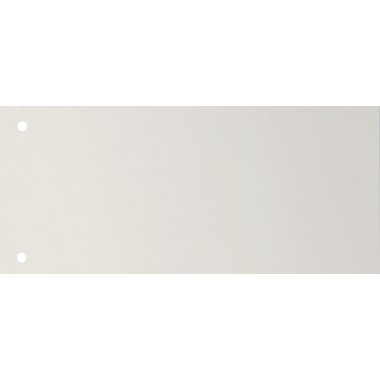 Biella, BIELLA Trennstreifen Karton 2 Loch 199190.01 weiss, 24x10.5cm 100 Stk.