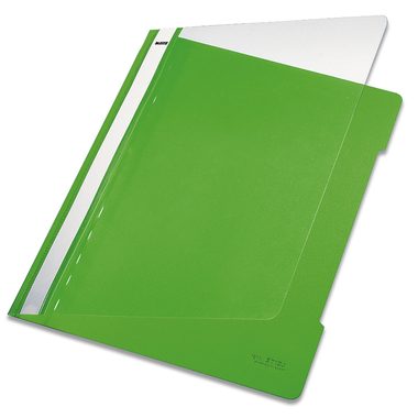 Leitz, LEITZ Standard Plastik-Hefter A4 41910050 hellgr&uuml;n